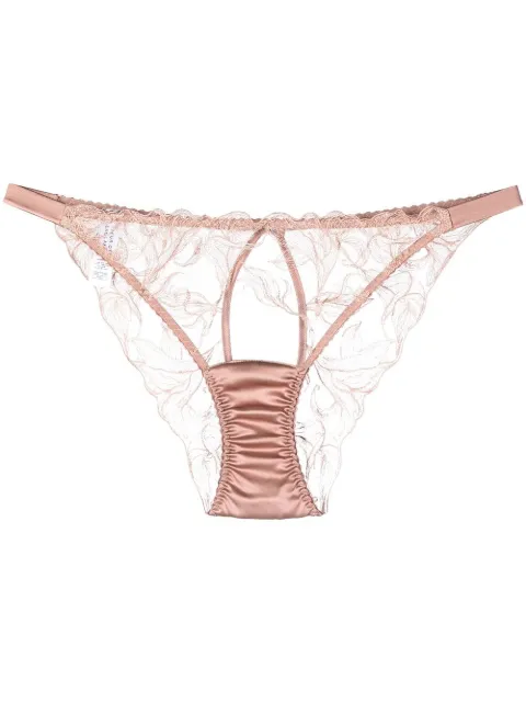 Fleur Of England Lilian Ouvert briefs Pink LILIANOUVERTBRIEF