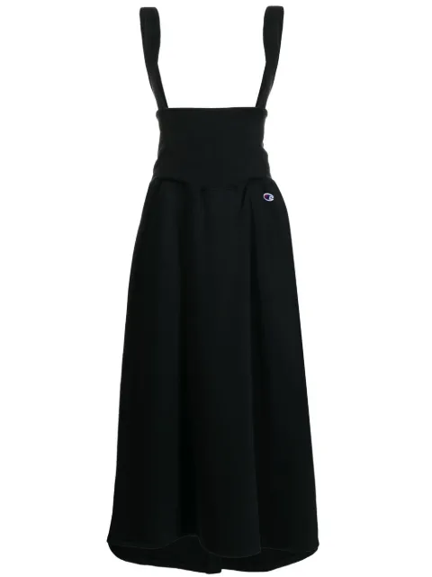 Anrealage x Champion cotton midi dress Black CWSV001