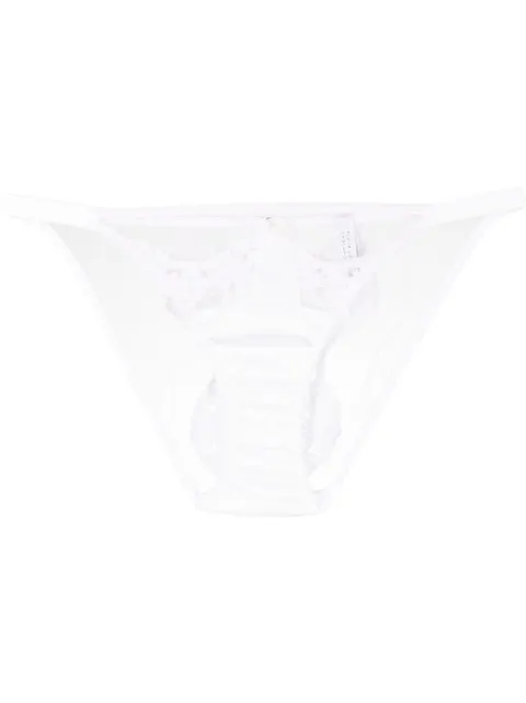 Fleur Of England Aria Ouvert briefs White AriaOuvertBrief
