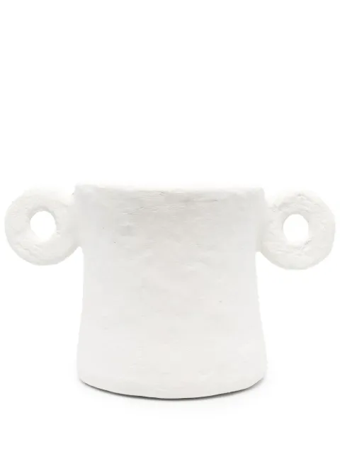 Serax Marie paper mache pot White B7218309