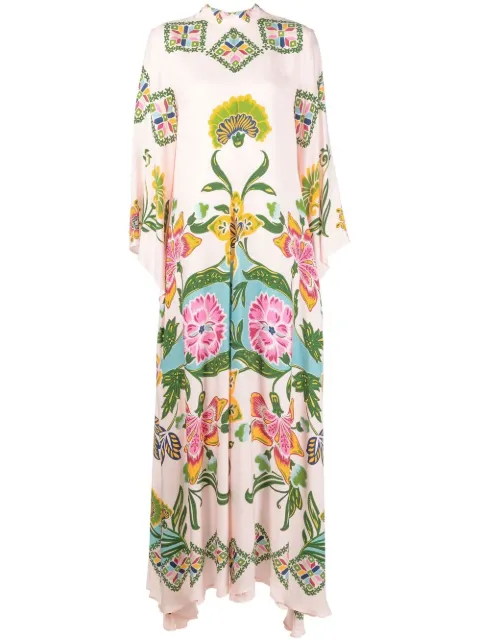 La DoubleJ Magnifico day dress Pink DRE0232VIS004FFL0005