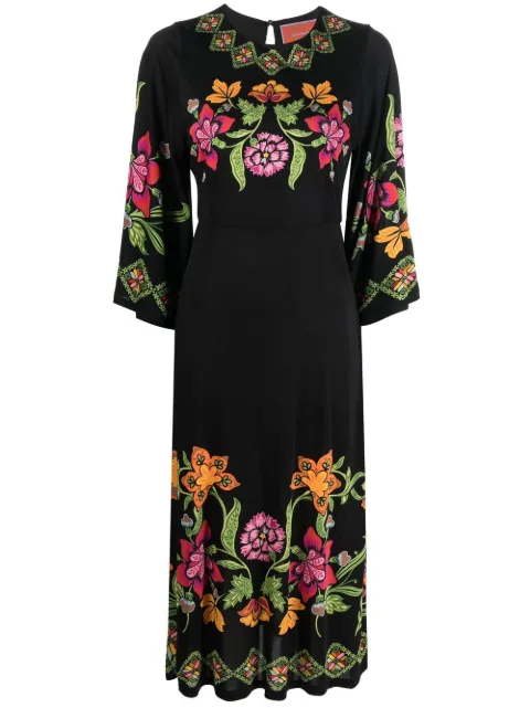 La DoubleJ Sorella midi dress Black DRE0233JER022FFL0004