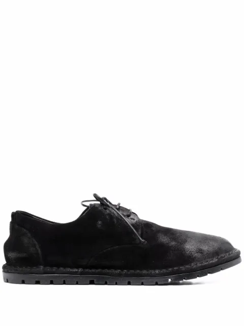 Marsèll Sancrispa suede derby shoes Black MMG002150
