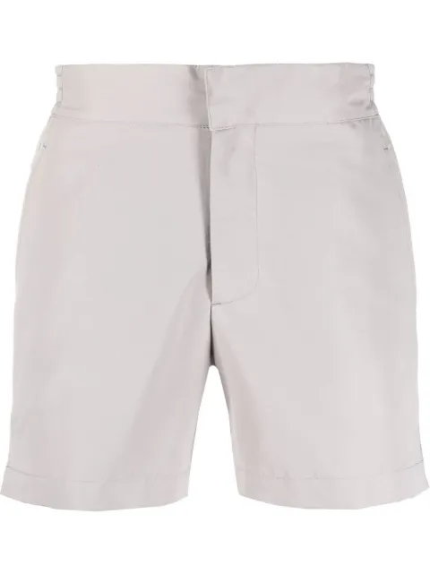 Frescobol Carioca straight-leg swim shorts Grey 1636371