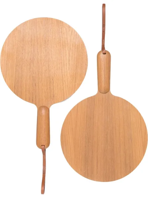 Jil Sander wooden table tennis paddles Brown JPUU840007MUS71010