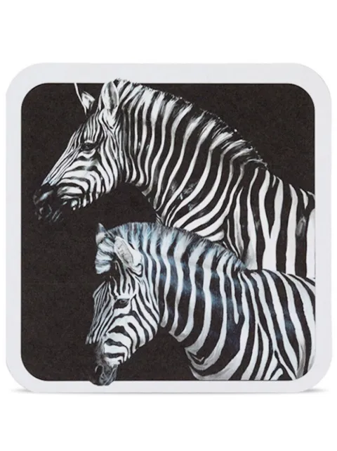 Dolce & Gabbana zebra motif coasters Black TCGS02TCAG1