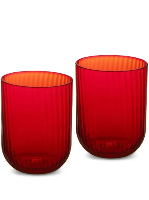 Dolce & Gabbana hand-blown Murano glasses Red TCBS03TCA34