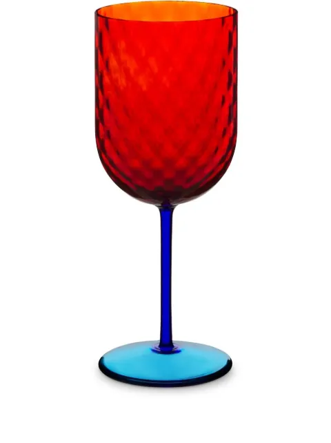 Dolce & Gabbana hand-blown Murano wine glass Orange TCB002TCA34