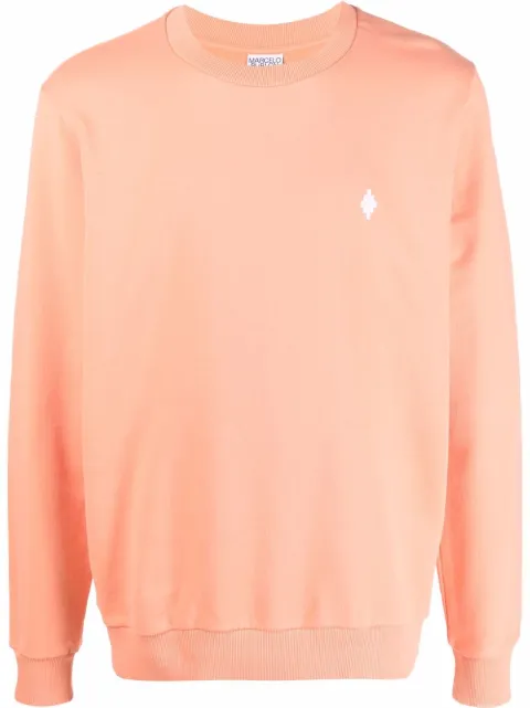 COUNTY OF MILAN logo motif sweatshirt Orange CMBA009S22FLE0032001