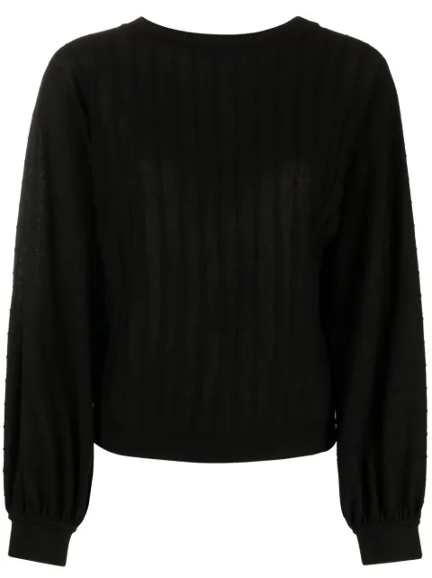 Boutique Moschino relaxed crew-neck jumper Black A09376100