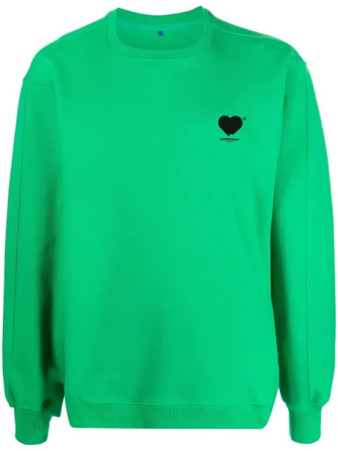 Ader Error logo-print sweatshirt Green BLASSSW02GN