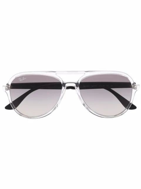 Ray-Ban pilot-frame sunglasses Neutrals RB4376647711