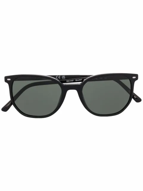 Ray-Ban rectangle frame sunglasses Black RB219790131
