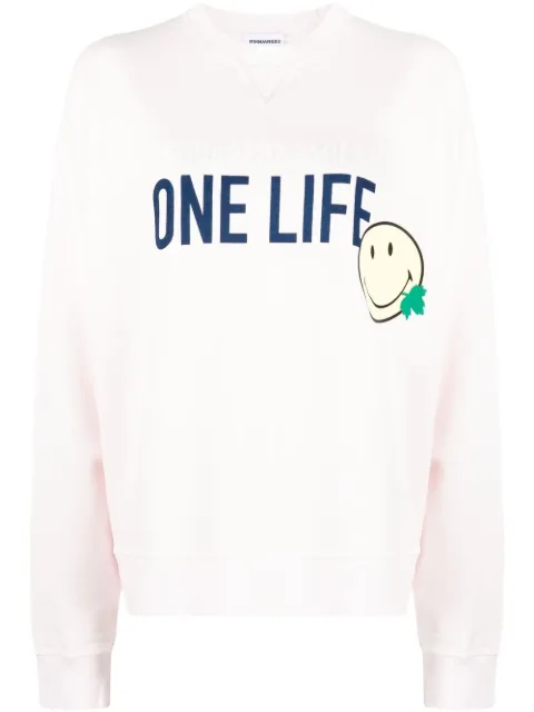 DSQUARED2 Smiley Cool sweatshirt Pink S73GU0082S25535