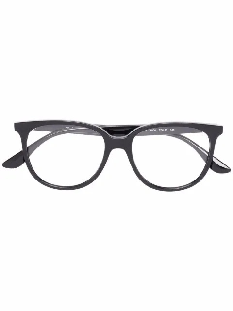 Ray-Ban RB4378 square-frame glasses Black RB4378V