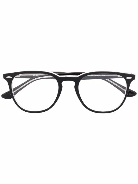 Ray-Ban RB7159 square-frame glasses Black RB7159
