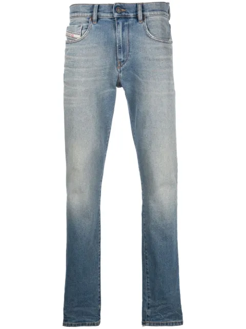 Diesel 2019 D-Strukt slim-cut jeans Blue A0355809D81