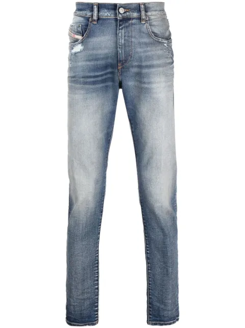 Diesel 2019 D-Strukt slim-cut jeans Blue A0355809E15