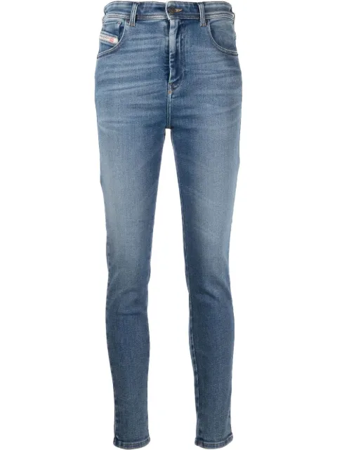 Diesel 1984 Slandy-High 09D62 skinny jeans Blue A0359709D62