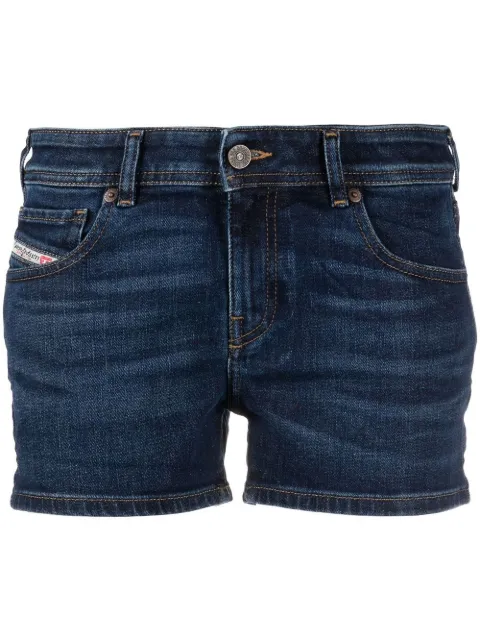 Diesel straight-leg denim shorts Blue A0491309B90