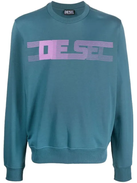 Diesel S-GINN-E3 graphic sweatshirt Blue A064900GRAC