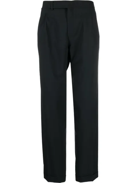 Briglia 1949 mid-rise straight leg trousers Black QUARTIERIS322082
