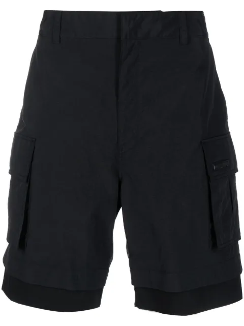 Juun.J cotton cargo shorts Black JC2425P315
