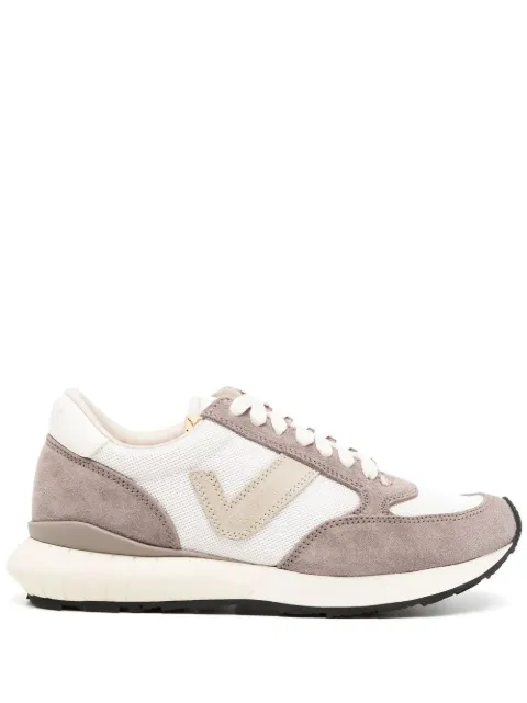 visvim panelled lace-up sneakers Grey 0122101001006DUNANTRAINERGREY