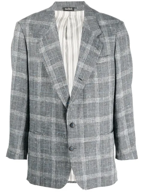 Pierre Cardin Pre-Owned 1980s Prince of Wales check jacket Black PICA250Q
