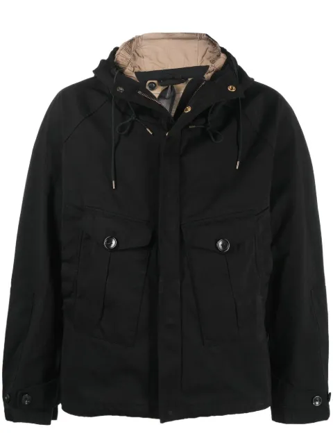 Ten C Tempest hooded jacket Black 17CTCUC04055