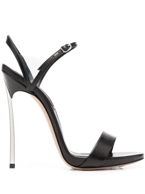 Casadei open-toe heeled sandals Black 1L488N120MC0596
