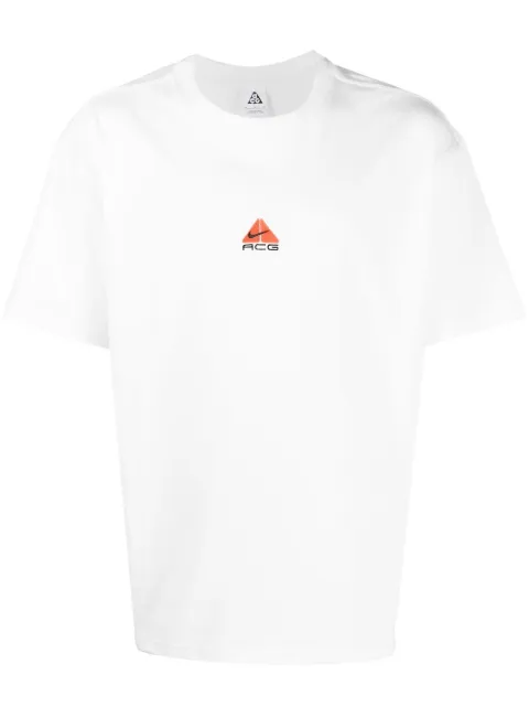 Nike embroidered-logo cotton T-Shirt White DQ1815
