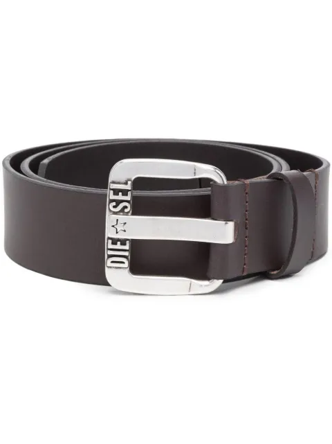 Diesel B-Star II leather belt Brown X08881P1913