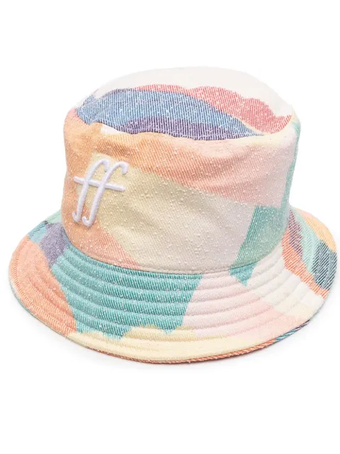 Forte Forte Jaquard bucket hat Neutrals 9110MYHAT