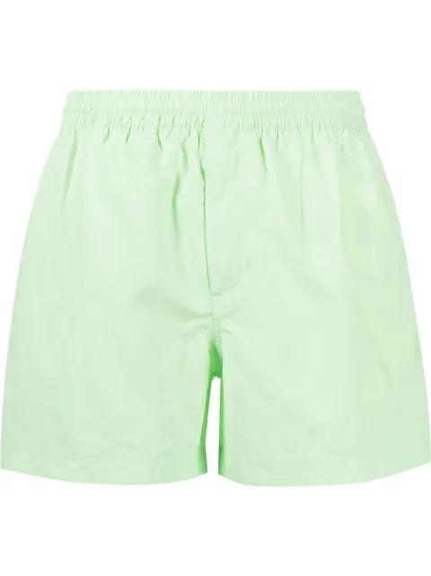 Y-3 slim-cut swim shorts Green HG6176