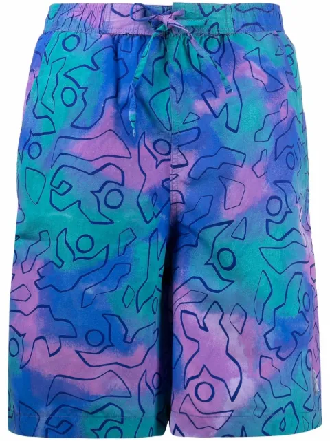 MARANT drawstring swim shorts Green MB011322E001V