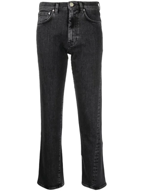 TOTEME Twisted Seam crop jeans Grey 222232743300
