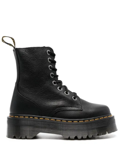 Dr. Martens Jadon III Pisa-leather platform boots Black 26378001