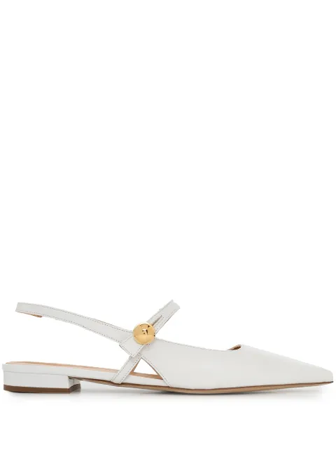 Madison Maison slingback ballerina shoes White BINTA