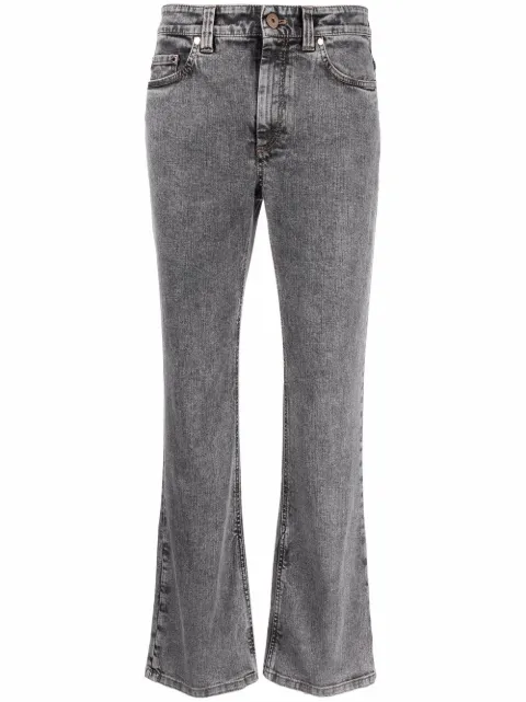 Brunello Cucinelli mid-rise flared jeans Grey MH186P5741C8325