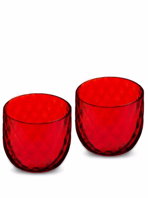 Dolce & Gabbana hand-blown Murano shot glasses Red TCBS01TCA34