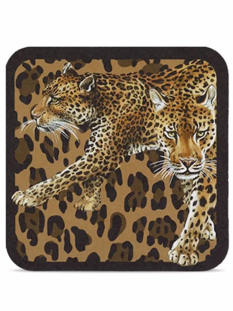 Dolce & Gabbana leopard-print coasters Brown TCGS02TCAG1