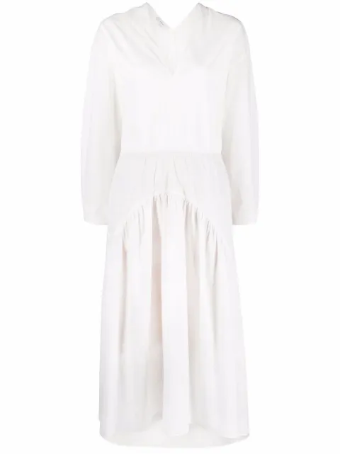 Vince open-back detail dress White V843351485