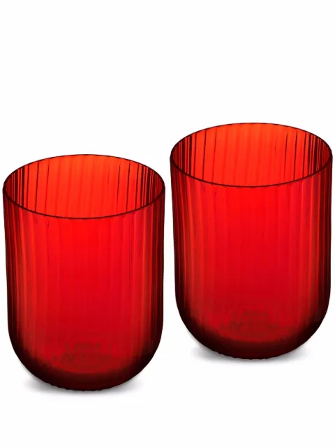 Dolce & Gabbana hand-blown Murano glasses Orange TCBS03TCA34