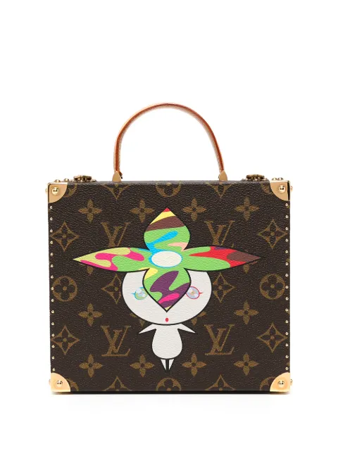 Louis Vuitton Pre-Owned x Takashi Murakami 2003 jewellery case bag Brown M92475