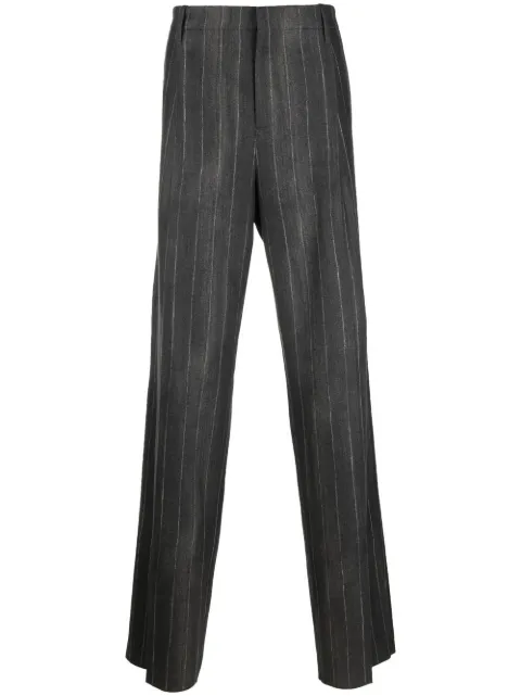 Versace striped tailored trousers Grey 10067141A04624