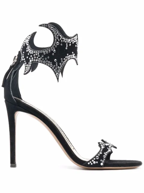 Alexandre Vauthier Betsy embellished sandals Black AVE2003002