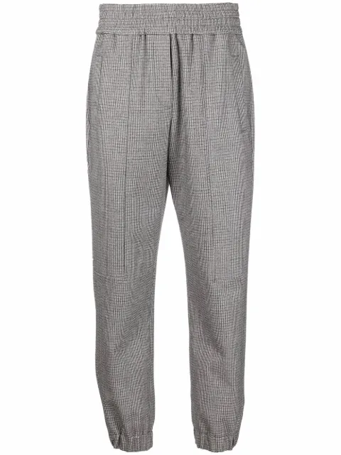 Brunello Cucinelli tapered-leg suit trousers Brown MB060P8095C001