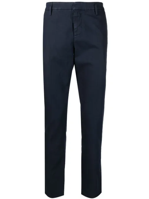 DONDUP mid-rise slim-cut chinos Blue UP235LS0010