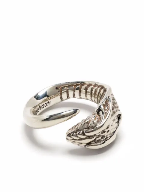 Emanuele Bicocchi serpent-wrap ring Silver SPA1